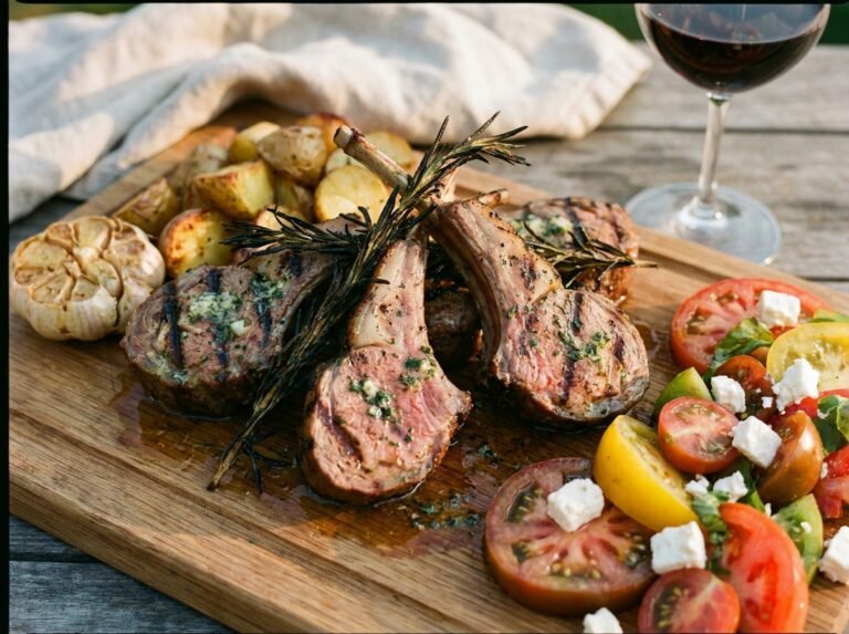 Côtelettes d&rsquo;Agneau Grillées au Romarin : La Recette Savoureuse et Parfumée