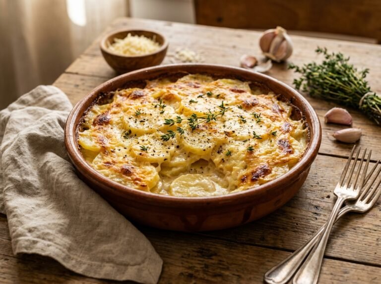 Gratin de pommes de terre pour l’hiver : la recette réconfortante par excellence