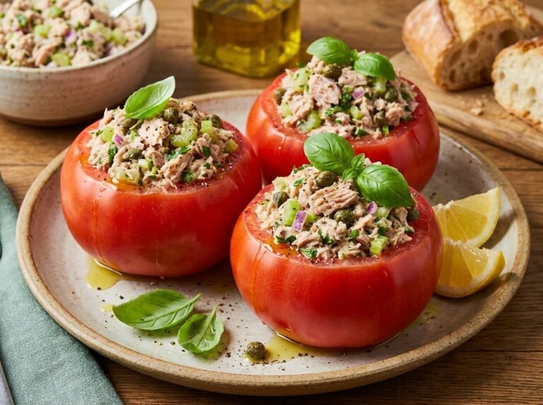 Tomates Farcies au Thon Ultra Fraîches et Sans Cuisson
