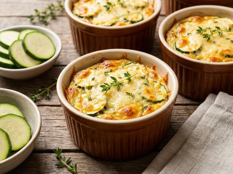 Petits Gratins de Courgettes Ultra Moelleux