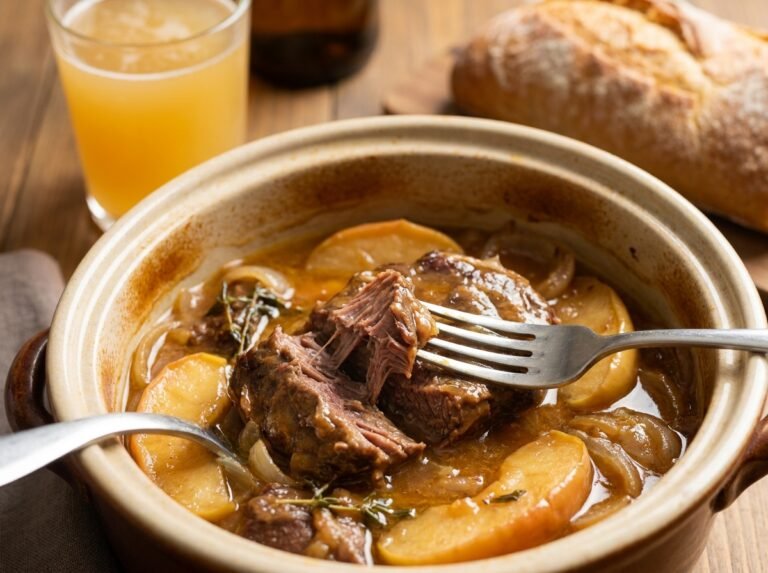 Joue de Bœuf au Cidre Fondante