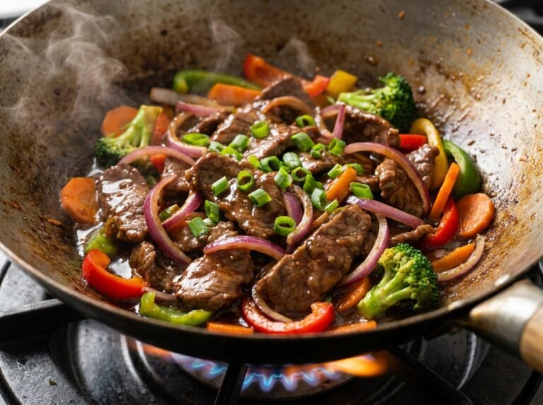 Bœuf Sauté aux Oignons : une recette rapide, fondante et pleine de saveurs