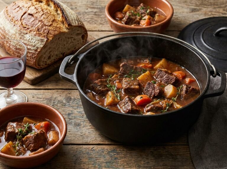 Bœuf Mode Traditionnel : la recette authentique du grand classique français