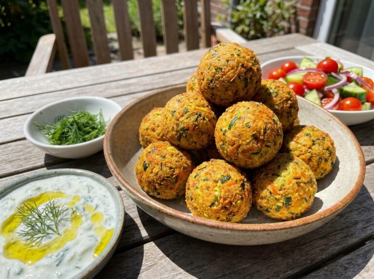 Boulettes de pois chiches & courgette : une recette végétarienne facile et gourmande