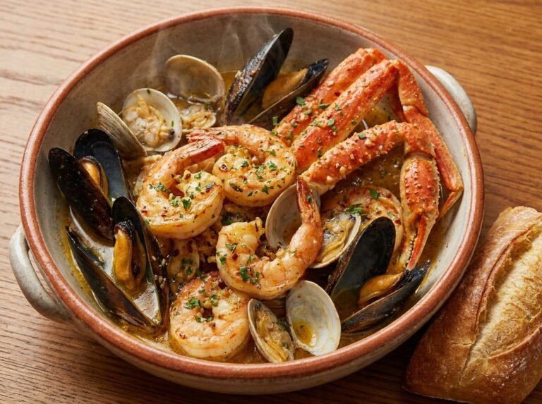 Buttered Garlic Seafoods