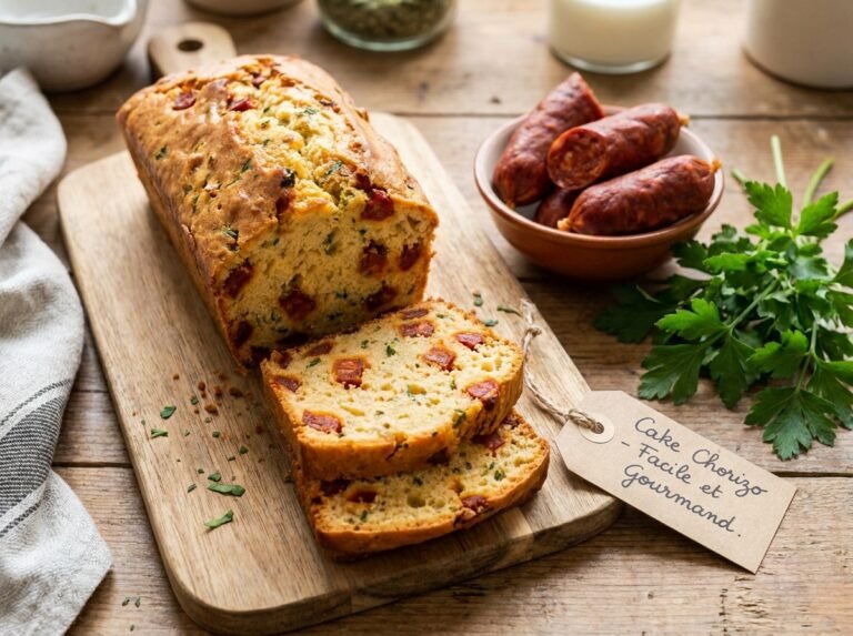 Cake Chorizo Facile et Gourmand