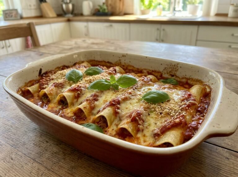 Cannelloni à la Sicilienne : la recette authentique, généreuse et pleine de soleil