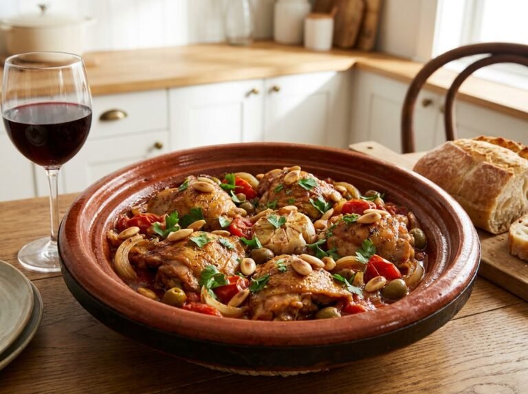 Poulet à la Catalane : Une Recette Traditionnelle aux Saveurs Méditerranéennes