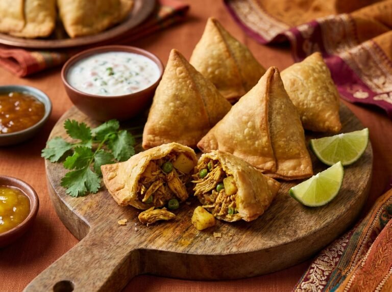 Samoussas Poulet Curry