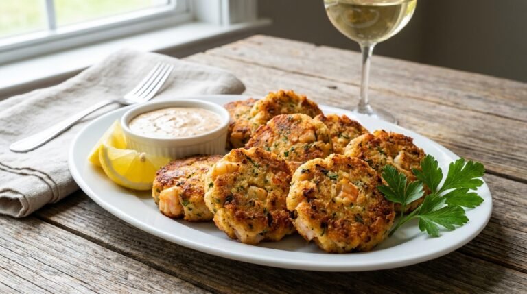 Classic Baked Shrimp Cakes: Crispy, Flavorful and Easy to Make