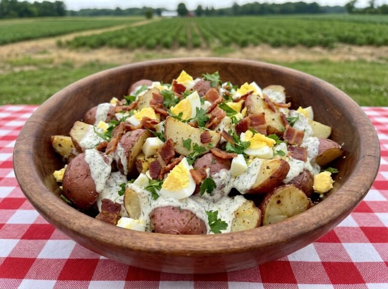 Salade Campagnarde aux Pommes de Terre et Lardons : la recette traditionnelle, gourmande et facile