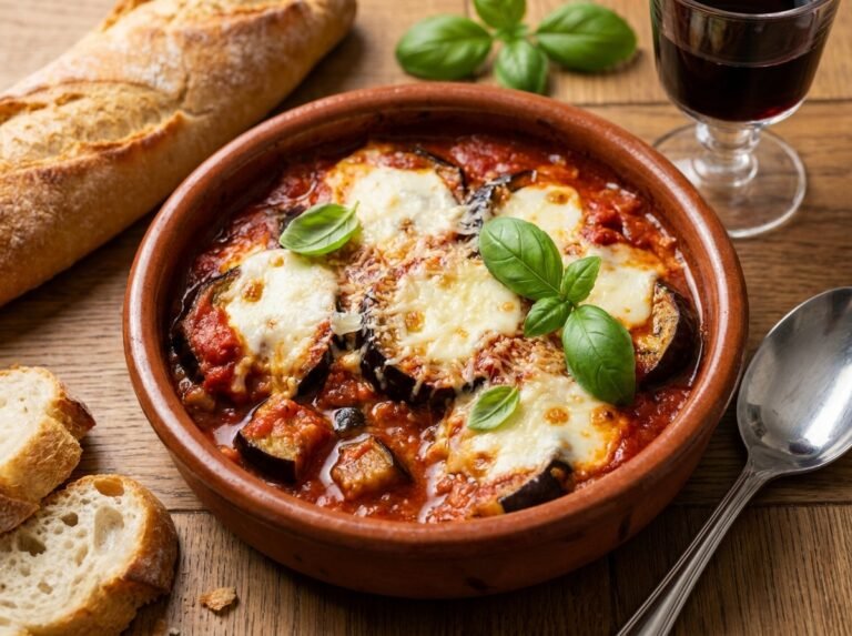Cassolette d&rsquo;Aubergines à la Sauce Tomate : Une Recette Méditerranéenne Savoureuse