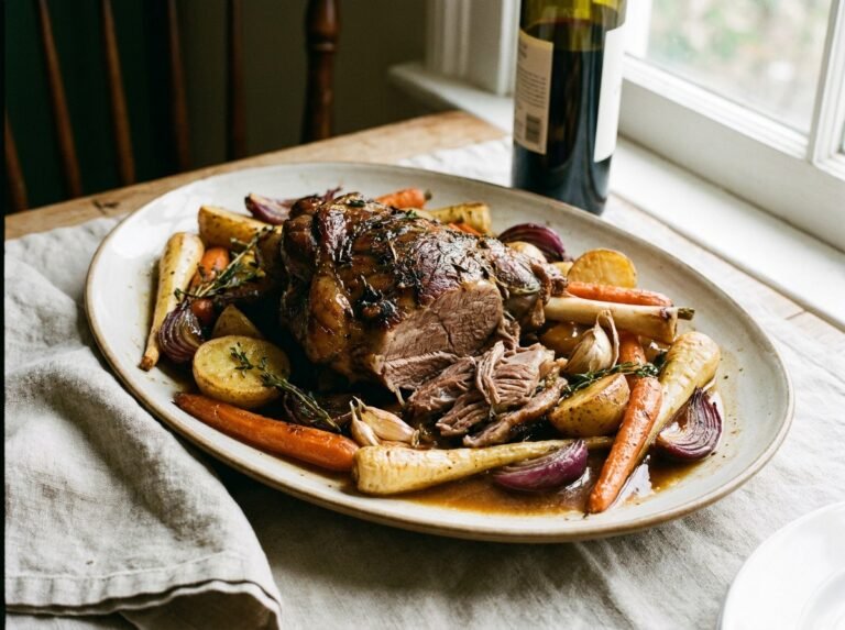 Épaule d’agneau fondante aux légumes rôtis : une recette généreuse et facile