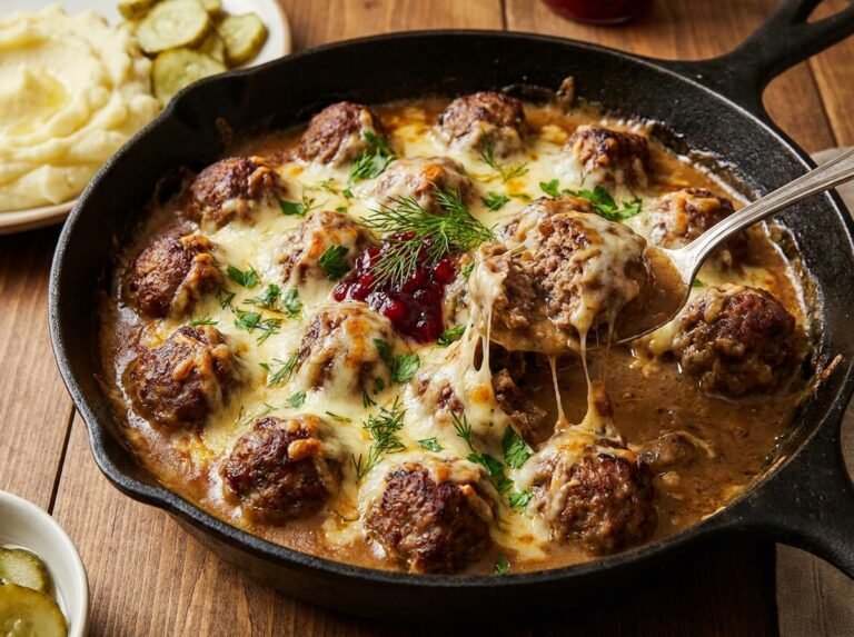 Boulettes suédoises : la recette traditionnelle crémeuse et gourmande