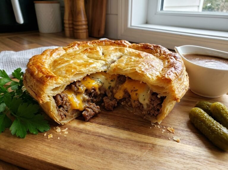 Tarte à la viande hachée & fromage : une recette facile et gourmande