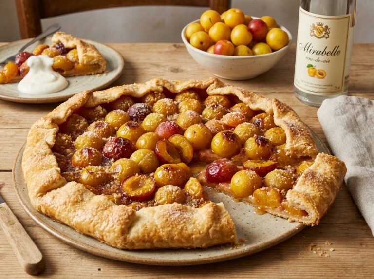 Tarte aux Mirabelles Façon Dessert Lorrain