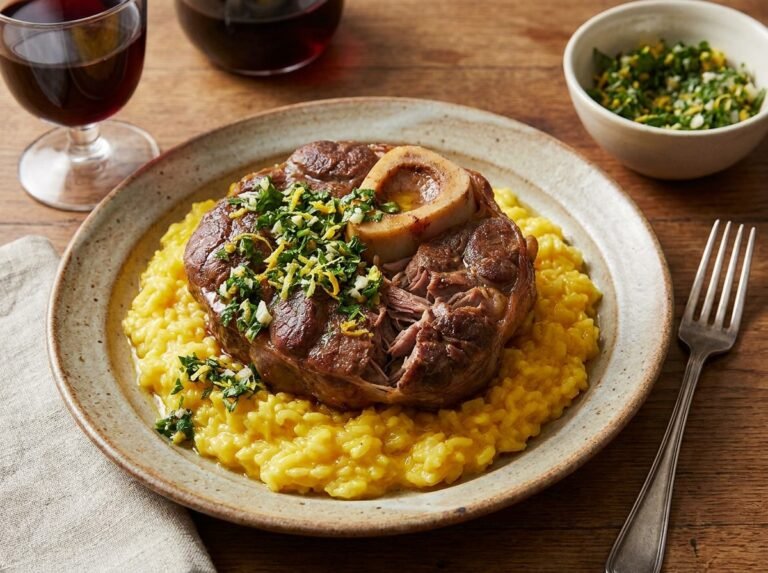 Osso buco à la milanaise : la recette traditionnelle italienne