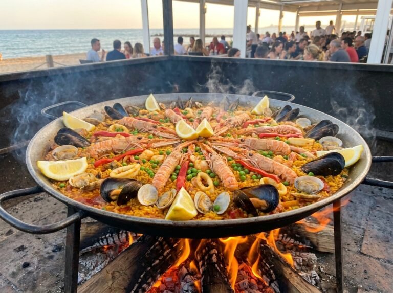 Paella espagnole aux fruits de mer : la recette traditionnelle et gourmande