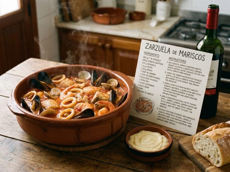 Recette de Zarzuela aux fruits de mer : un classique de la cuisine catalane