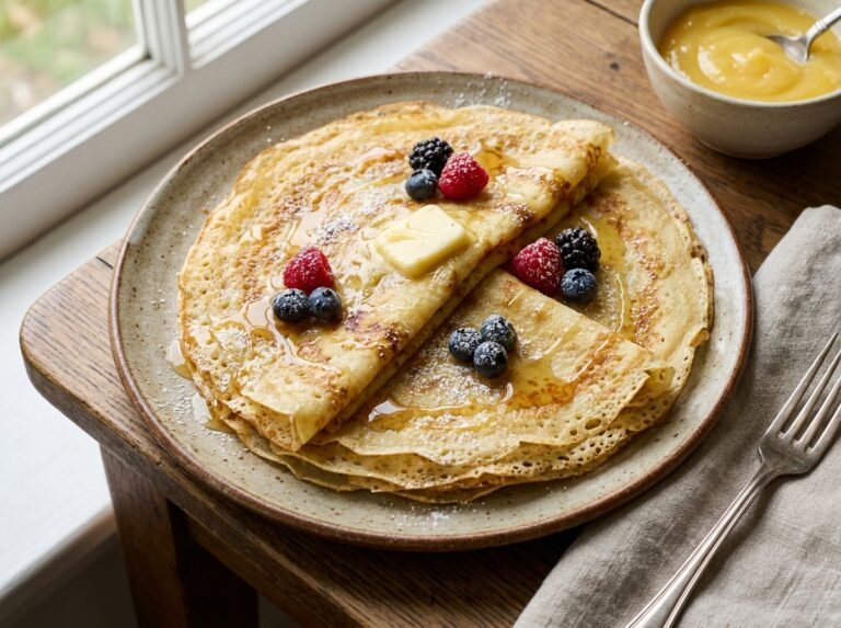 Crêpes fines et dorées : la recette facile et inratable