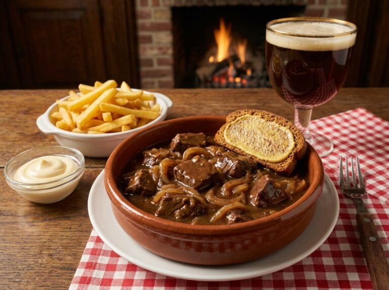 Carbonade Flamande Traditionnelle : La Véritable Recette Belge Mijotée à la Bière