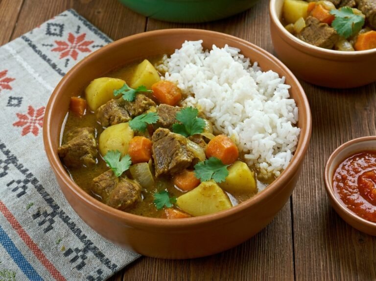 Colombo de veau traditionnel : une recette créole parfumée et réconfortante
