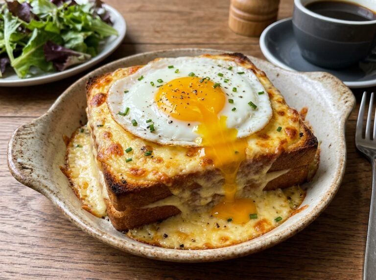 Croque-madame au four, œuf coulant : la recette ultra gourmande et facile