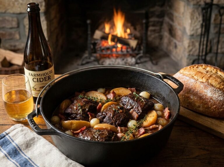 Joue de bœuf au cidre : une recette fondante et généreuse