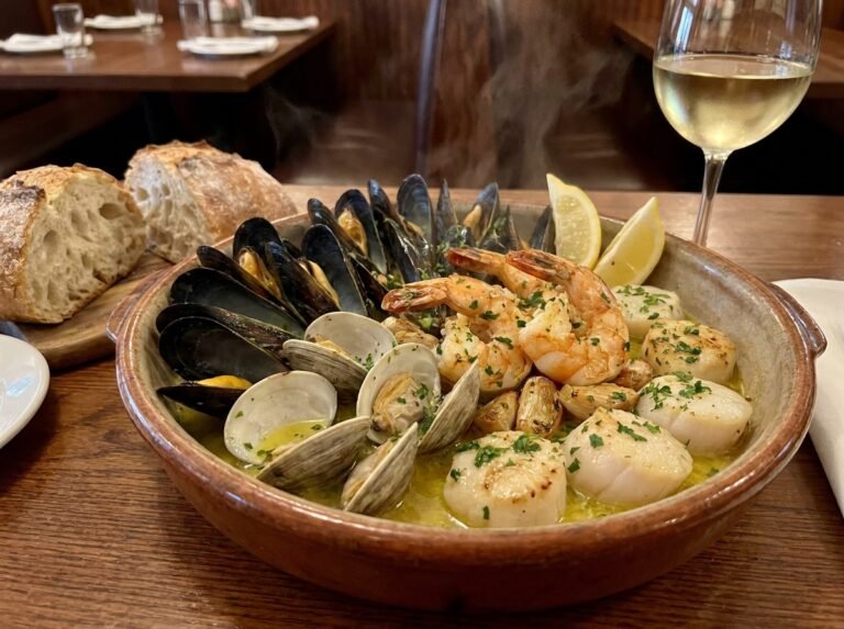 Buttered Garlic Seafoods : fruits de mer au beurre et à l’ail