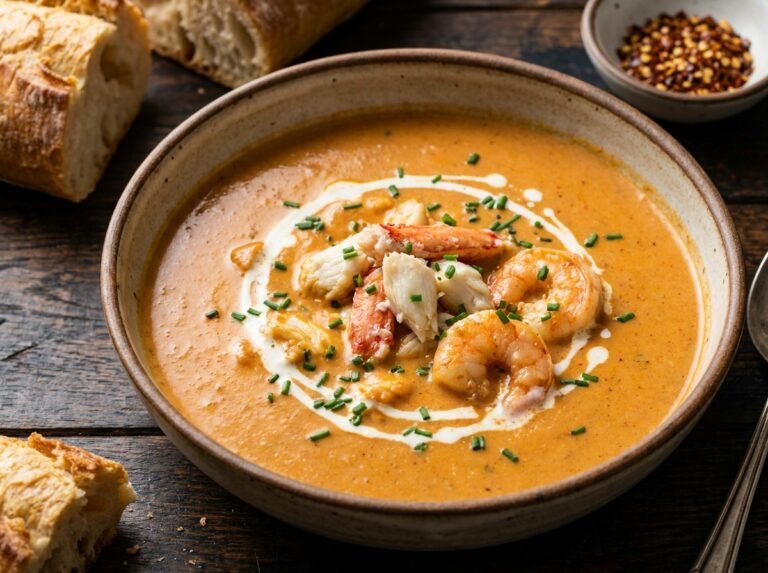 Crab and Shrimp Seafood Bisque