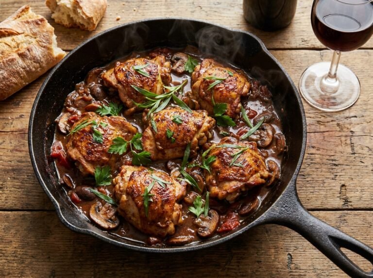Poulet Sauté Chasseur : recette traditionnelle et savoureuse