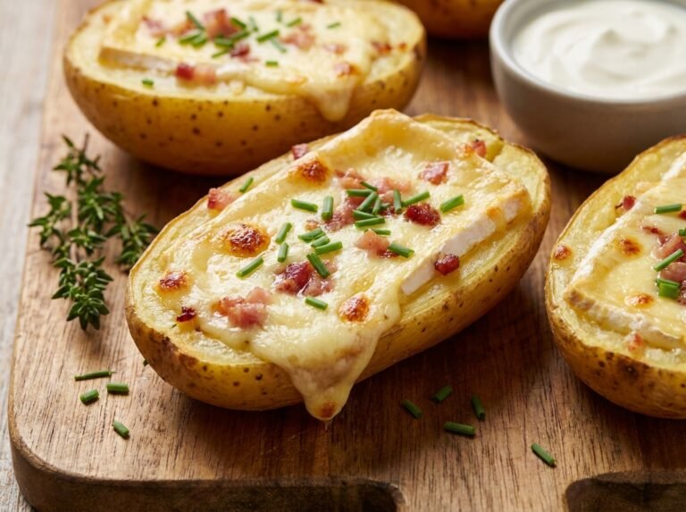 Pommes de Terre Farcies au Reblochon : une recette fondante et réconfortante