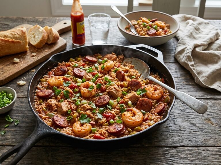 Jambalaya créole : La Recette Traditionnelle, Épicée et Généreuse
