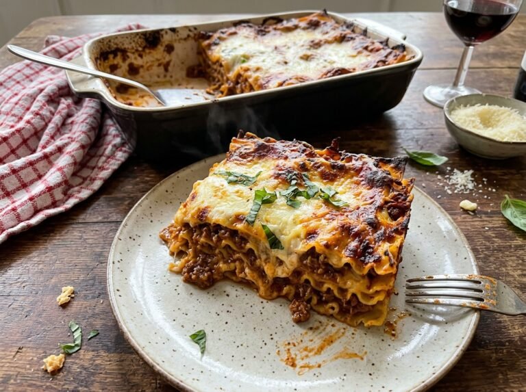 Lasagnes Bolognaise Maison au Fromage : La Recette Gourmande, Fondante et Facile