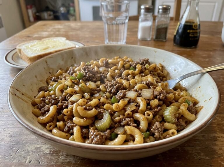 Macaroni chinois traditionnel québécois : la recette maison facile et savoureuse