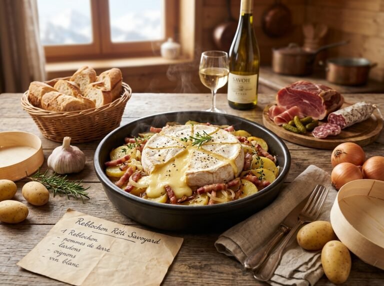 Reblochon rôti savoyard : la recette fondante, crémeuse et ultra-gourmande