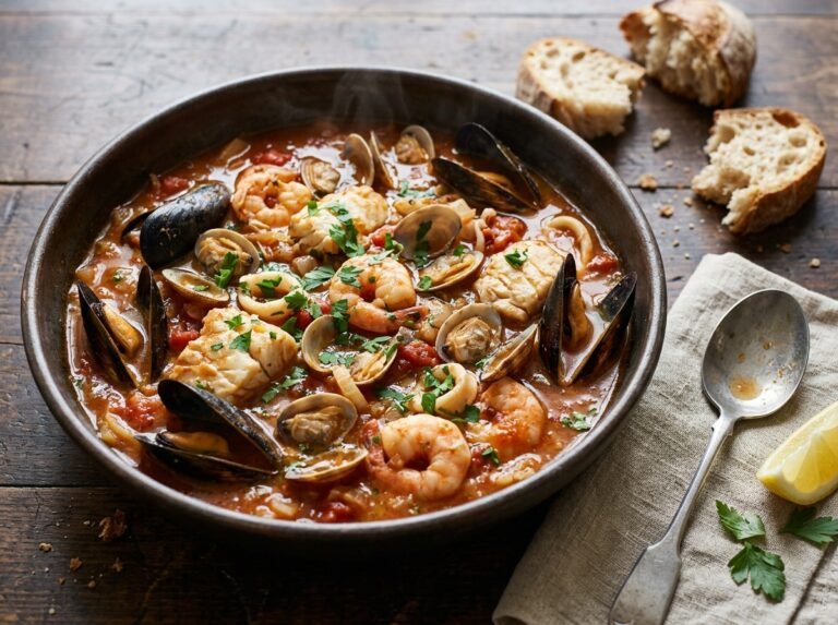 Blanquette de la Mer : Une Recette Crémeuse, Délicate et Pleine de Saveurs