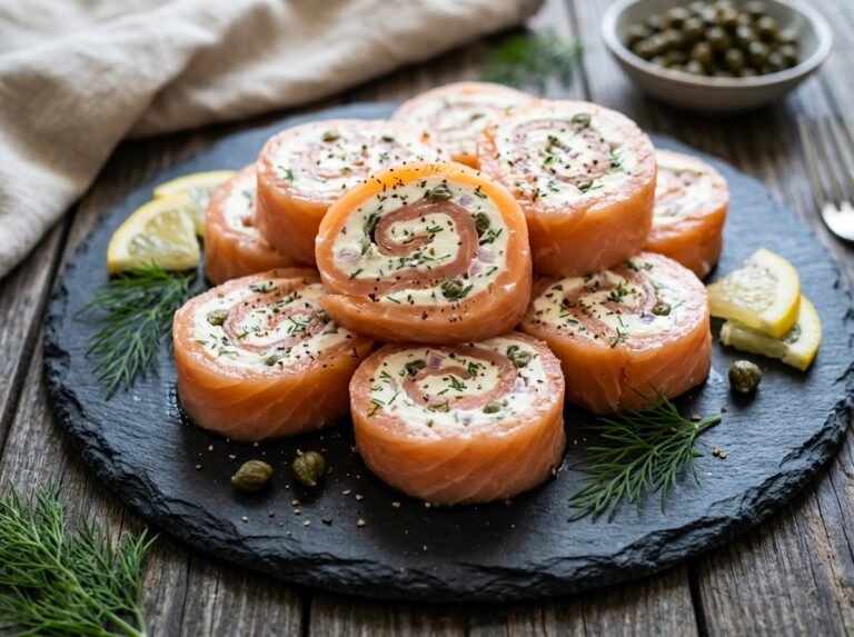 Roulés au Saumon Fumé et Fromage Frais : Une Recette Apéritive Facile et Irrésistible