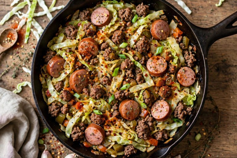 dirty cabbage recipe