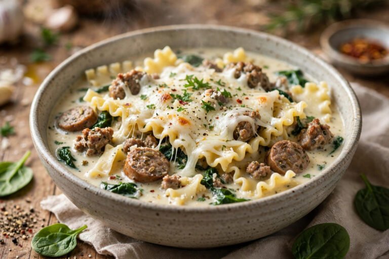lasagna soup recipe