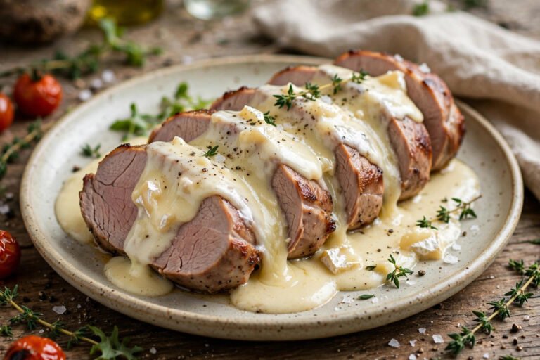 filet mignon au camembert