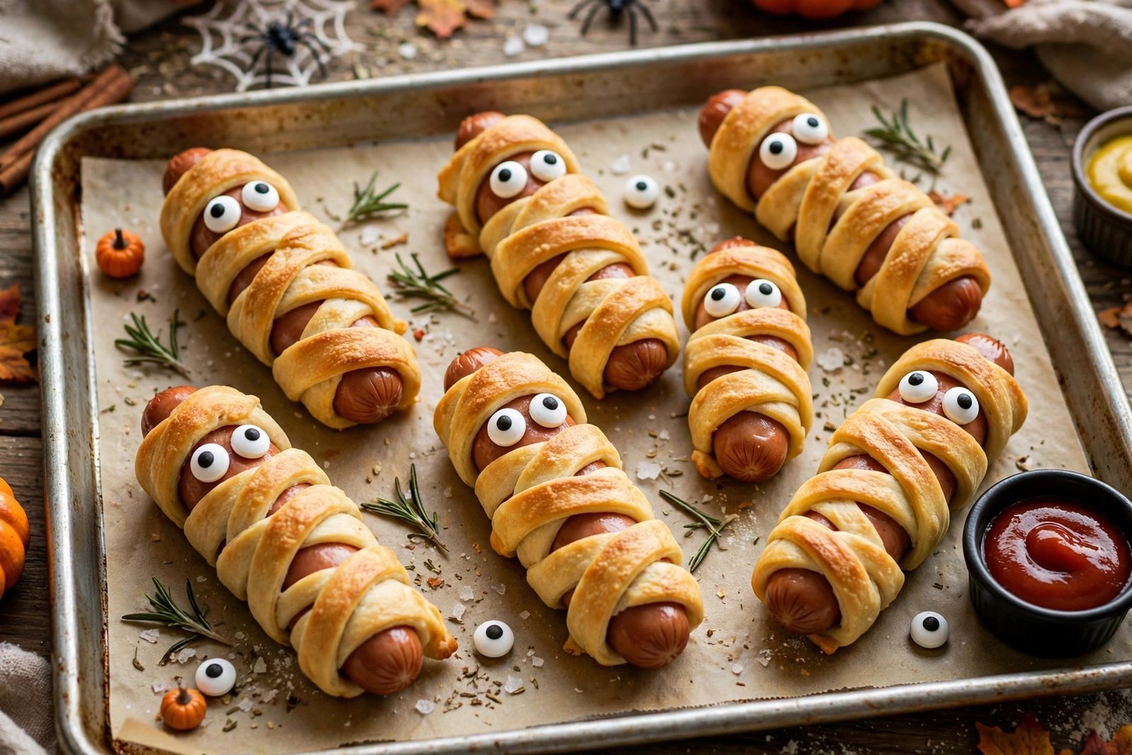 mummy hot dogs