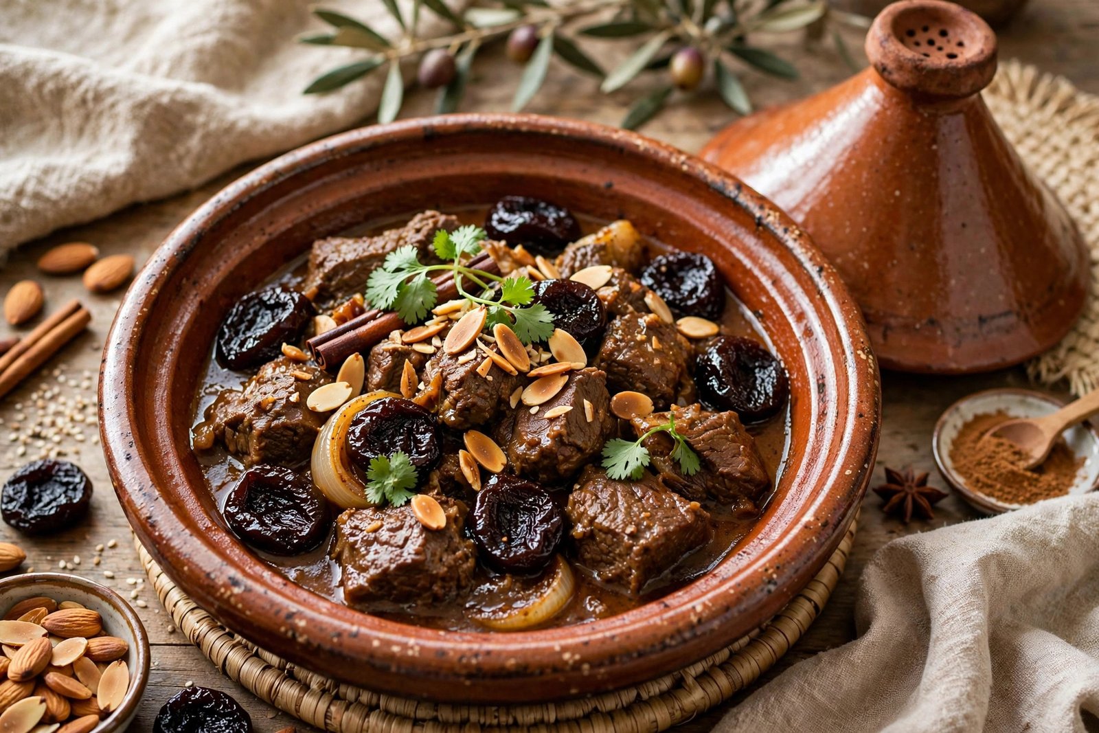 tajine de bœuf aux pruneaux