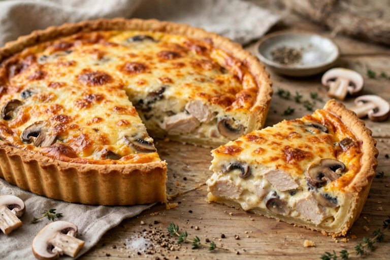 quiche au poulet
