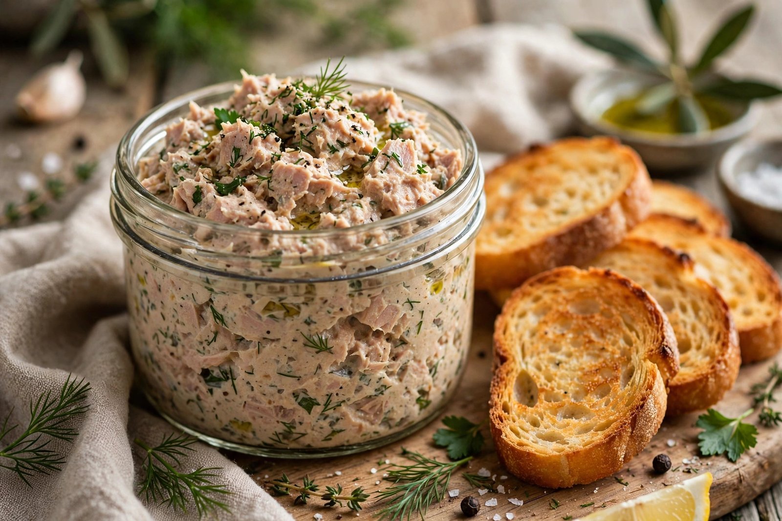 rillettes de thon