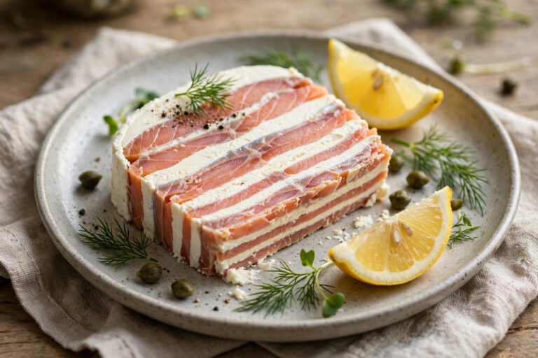 terrine de saumon fumé