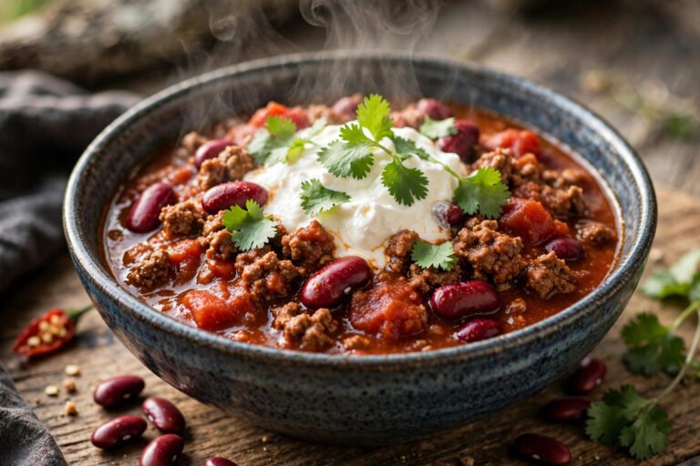 Chili con Carne Facile : le Mijoté Réconfortant d&rsquo;Automne
