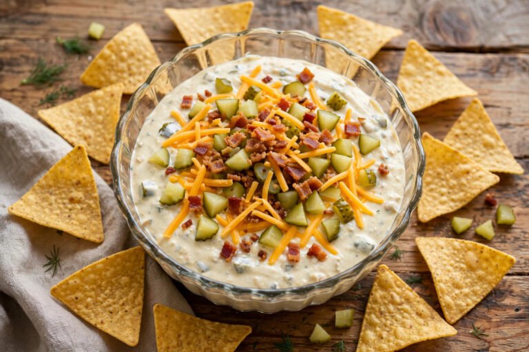 Dip de Cornichons Crémeux : la Recette Apéro Virale sur TikTok