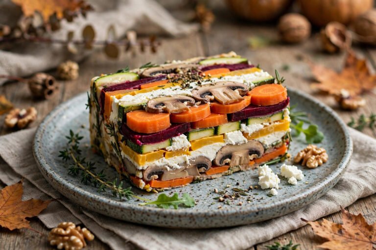 terrine de légumes au chèvre