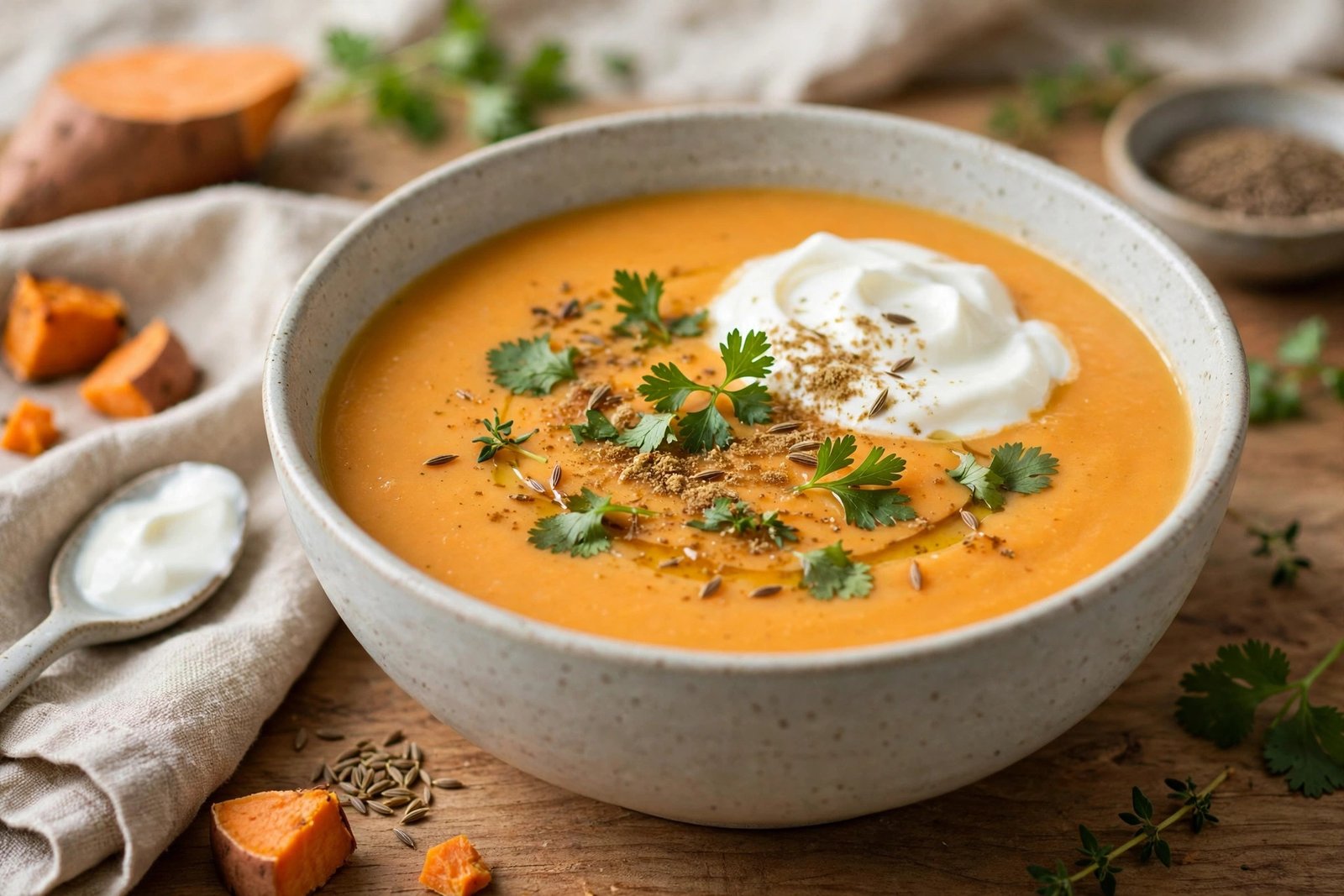 soupe de lentilles corail